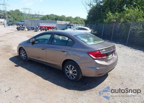 2015 Honda Civic Lx из США, поврежденный, VIN 19XFB2F58FE236849